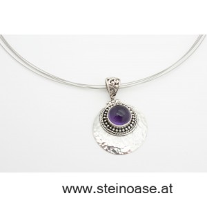 Anhänger Amethyst & Silber